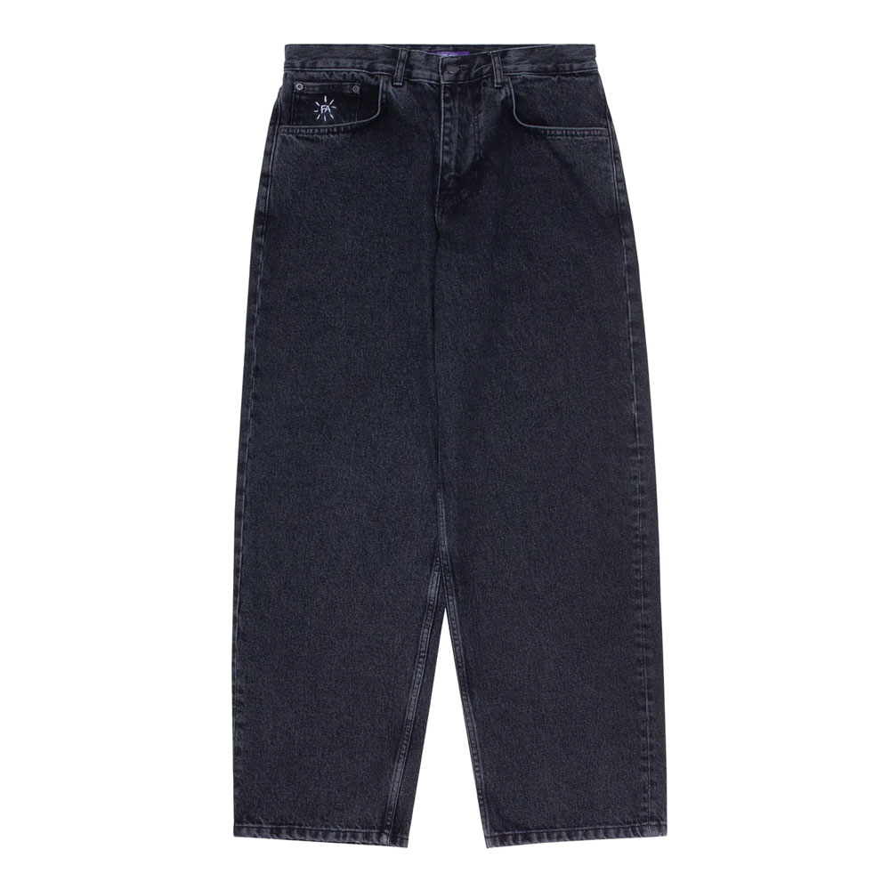 BAGGY FIT FECKE JEAN WASHED BLACK _