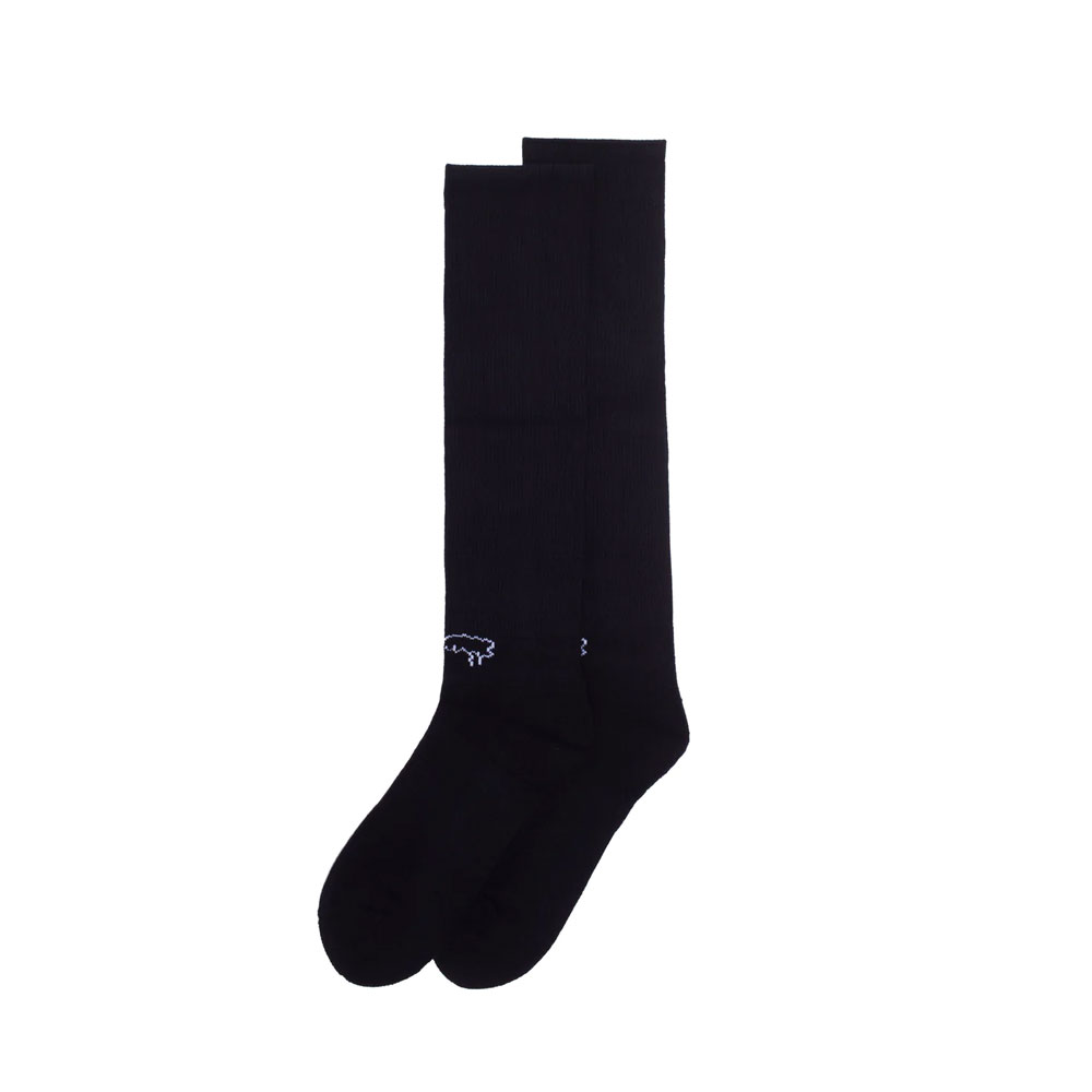 DRIP LOGO TALL SOCKS BLACK