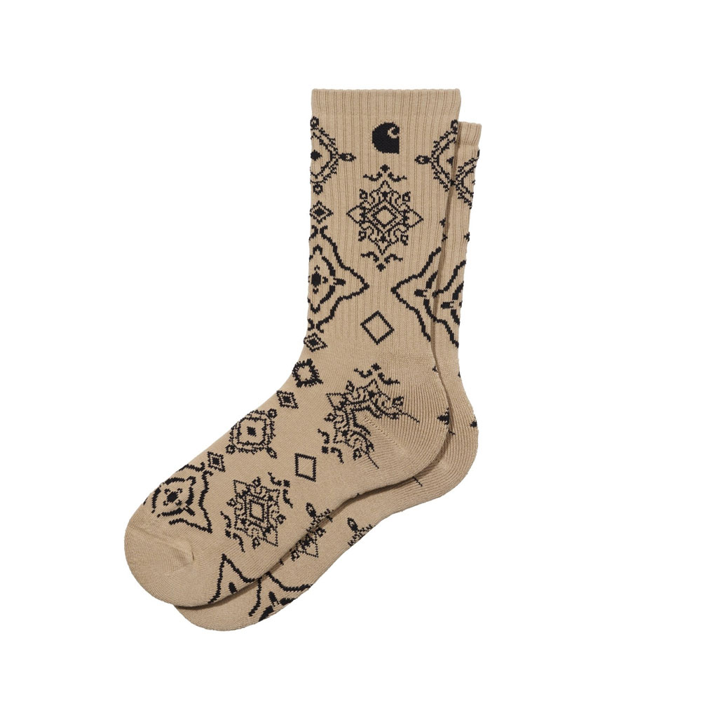 VERSE SOCKS DUSTY BROWN