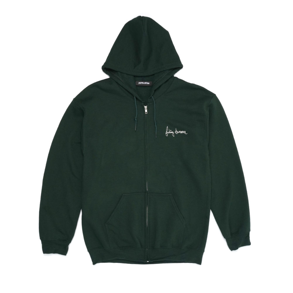 2025 DILL COLLAGE ZIPP HOODIE OLIVE_