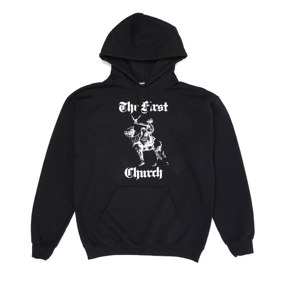 THE FIRST CHURCH HOODIE BLACK_