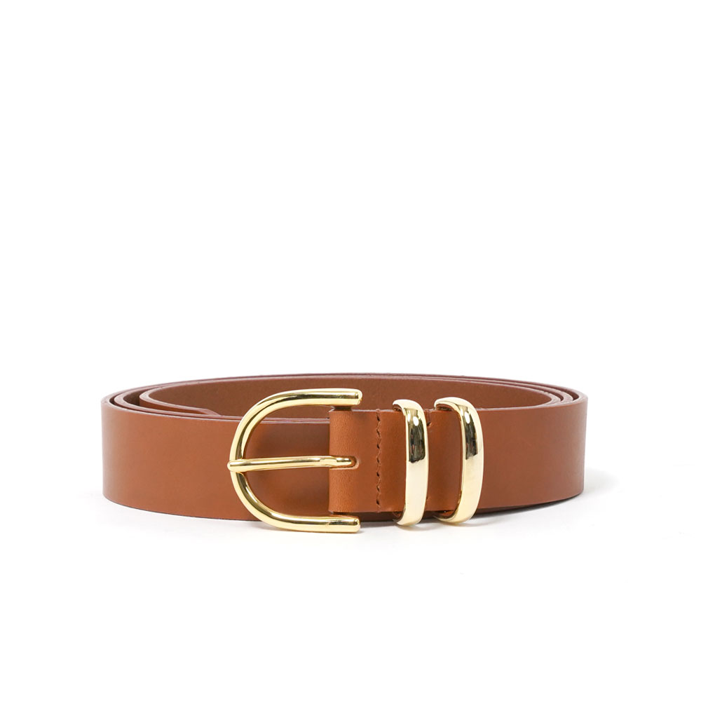LEATHER BELT BROWN