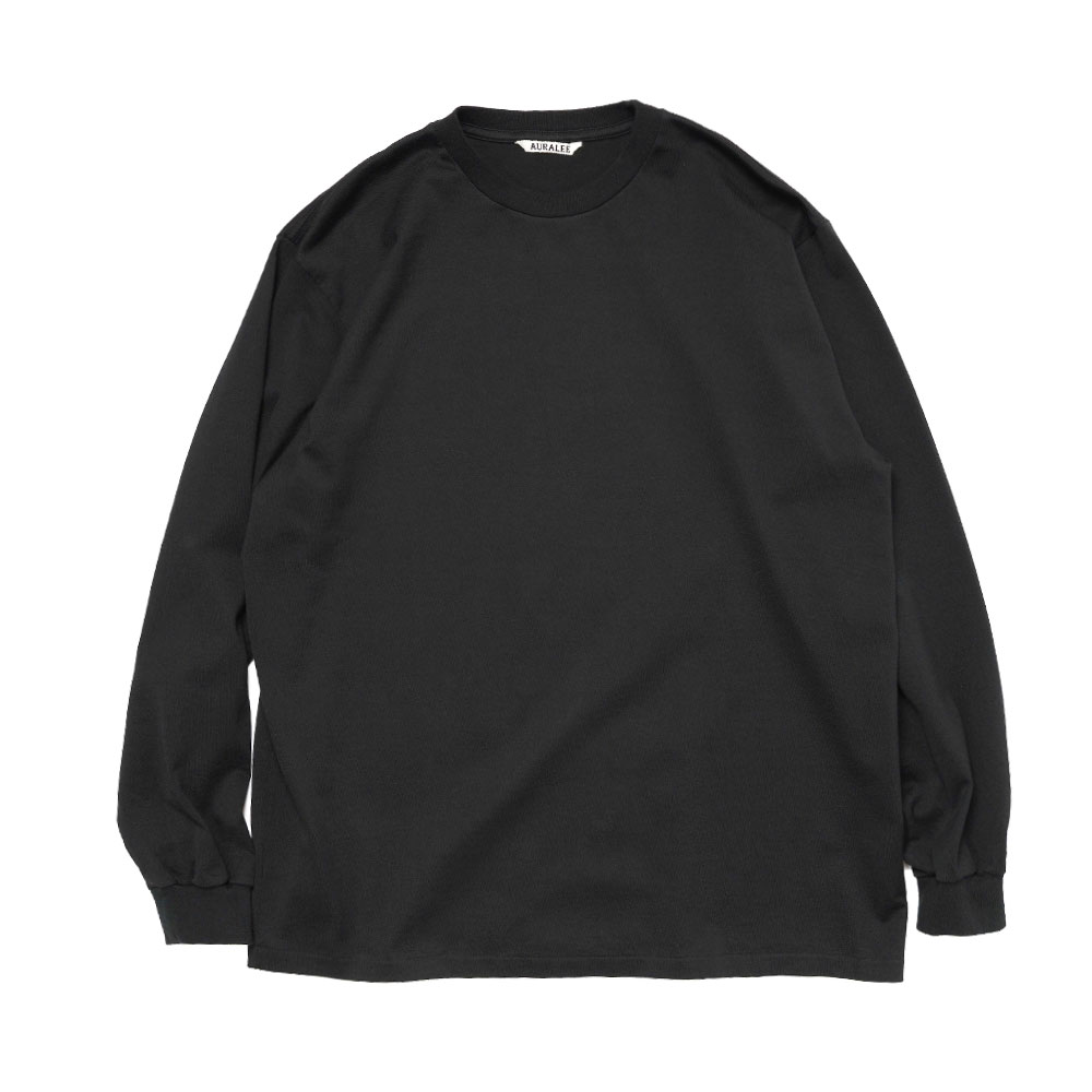 LUSTER PLAITING L/S TEE BLACK