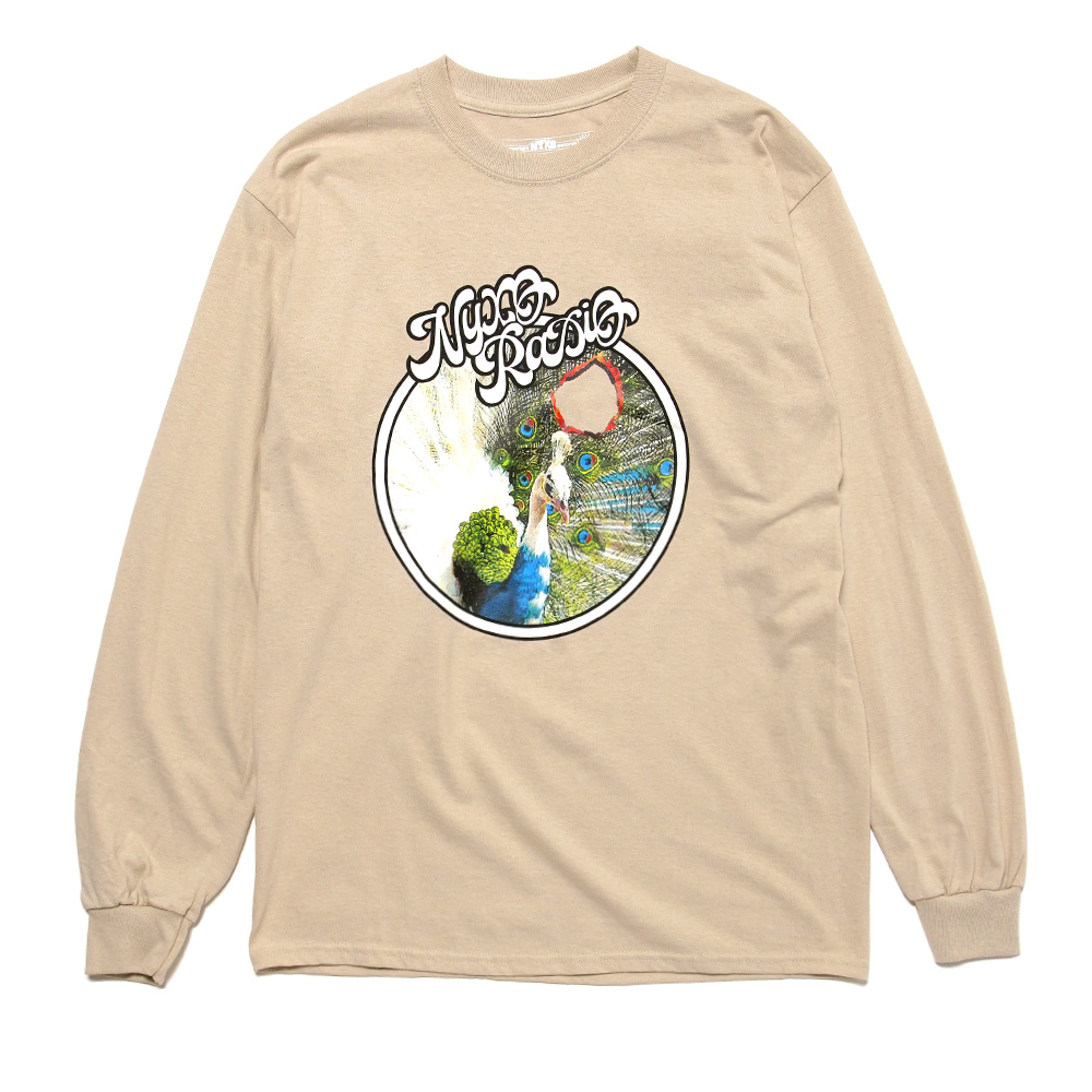 NYXO RADIO GOOD GRIEF LS TEE SAND