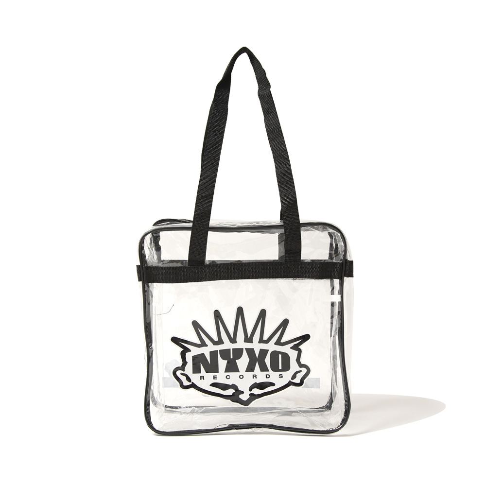 NYXO RECS GLOW HEAD LOGO BAG CLEAR
