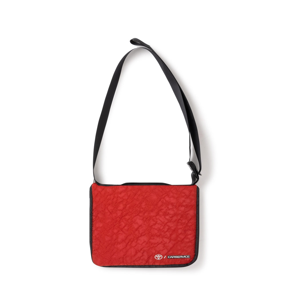 CARSERVICE×TOYOTA AIRBAG TC BRIEFCASE RED