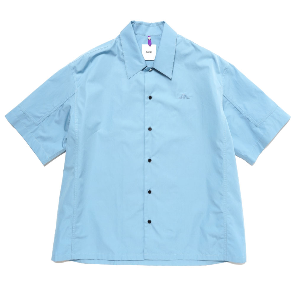 GEO SHIRT SHORT SLEEVE CELESTE