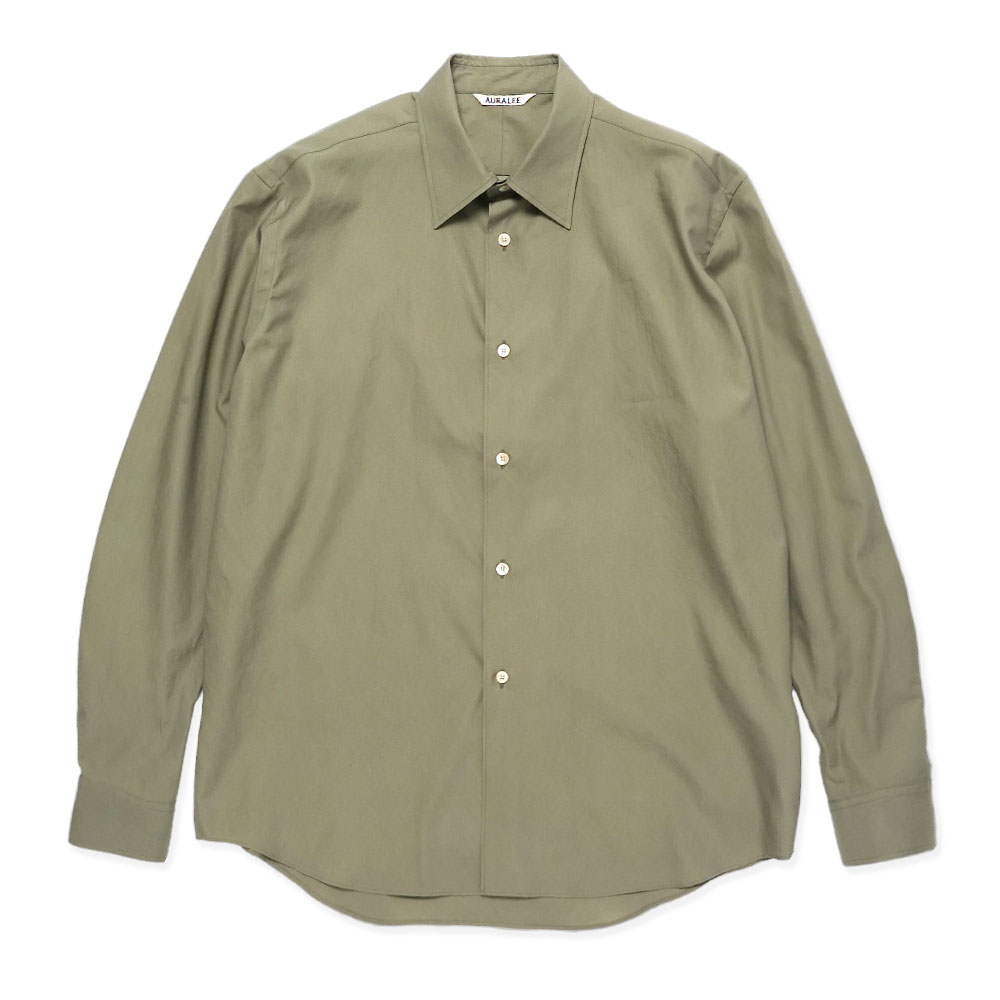 WASHED FINX TWILL SHIRT A00S01TN OLIVE