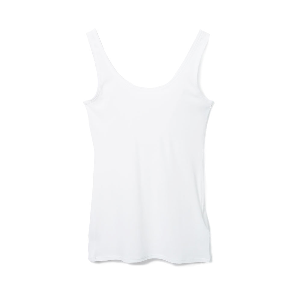 U-NECK TANK WHITE