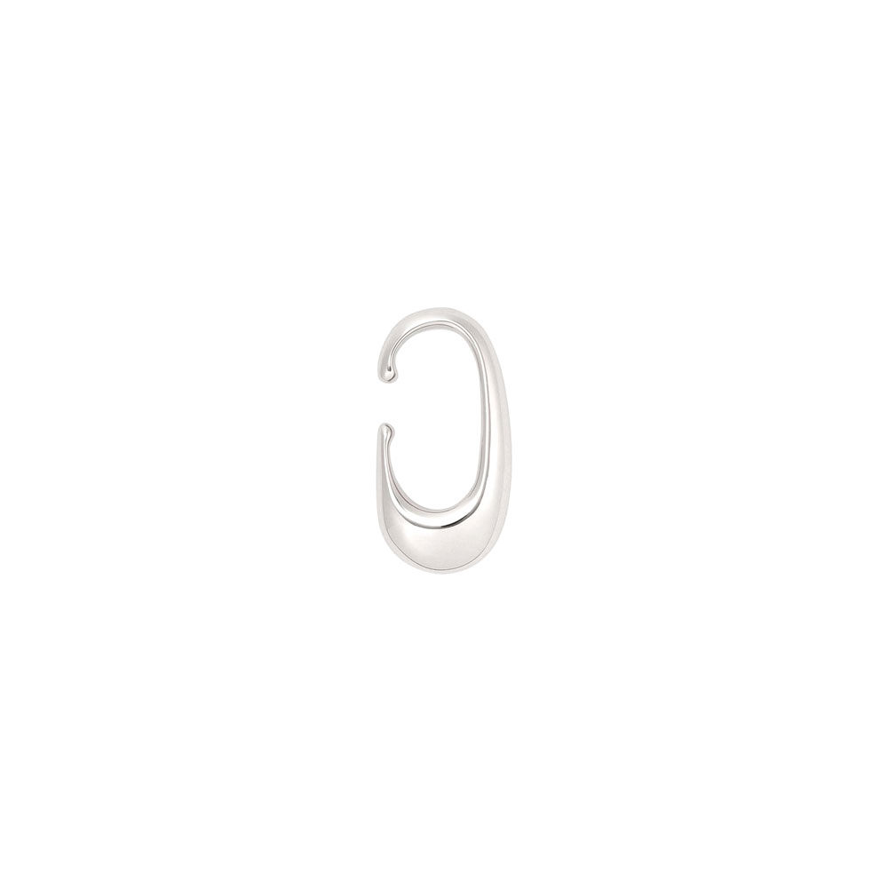 LONG DROP EARCUFF SILVER