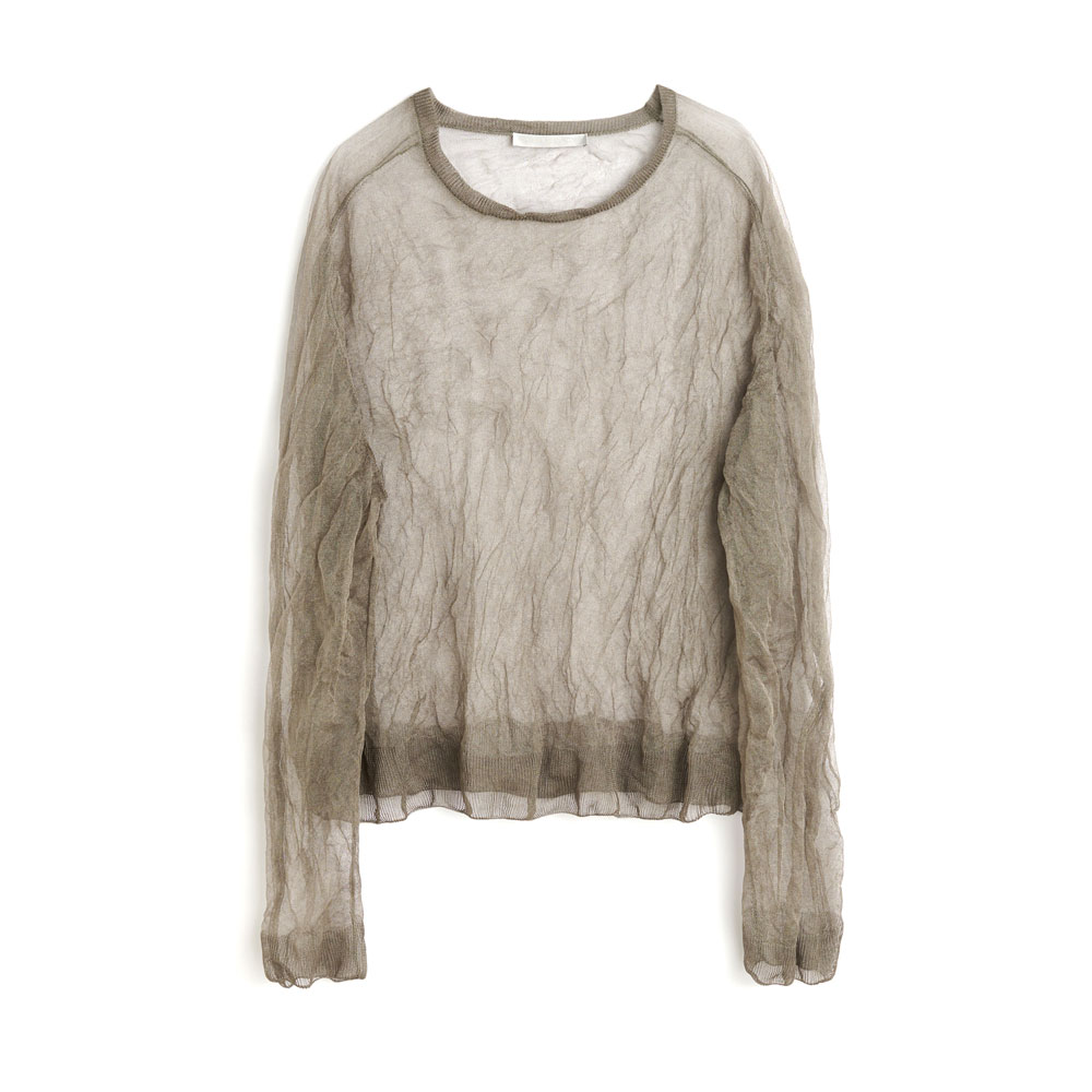 TRUE ROUNDNECK ASH SILK STEEL