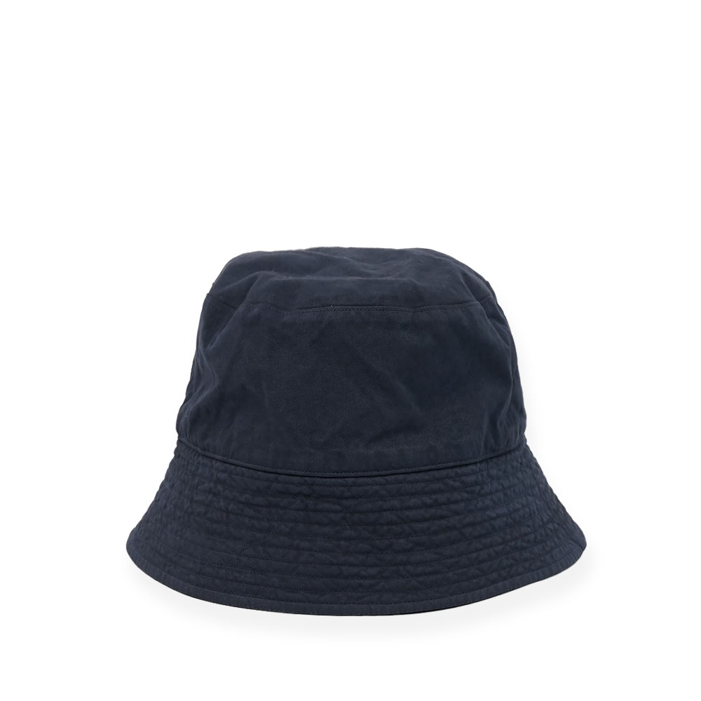 GARMENT -DYED FINX CHINO BUCKET HAT MADE BY KIJIMA TAKAYUKI NAVY A26SC01KT