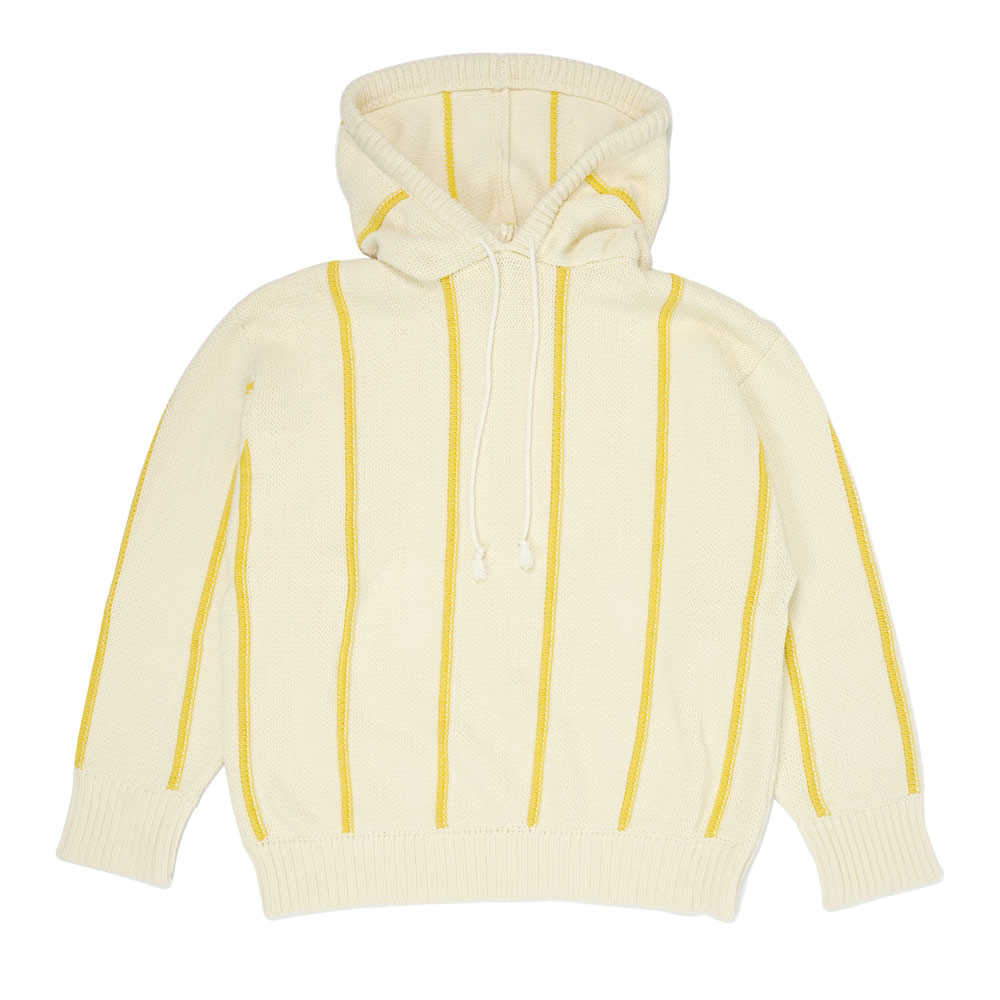 KNIT BAJA HOODIE IVORY