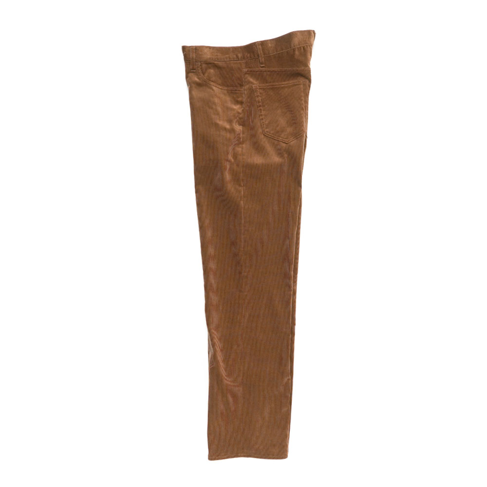 FINX CORDUROY PANTS RED BROWN