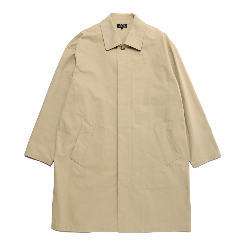 RYAN MAC SOUTIEN COLLAR COAT BEIGE