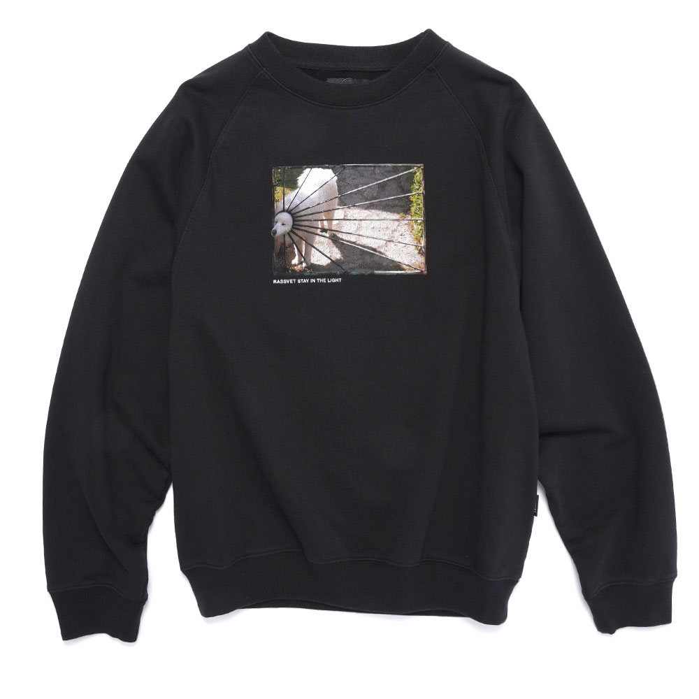 DOG LOGO SWEATSHIRT BLACK