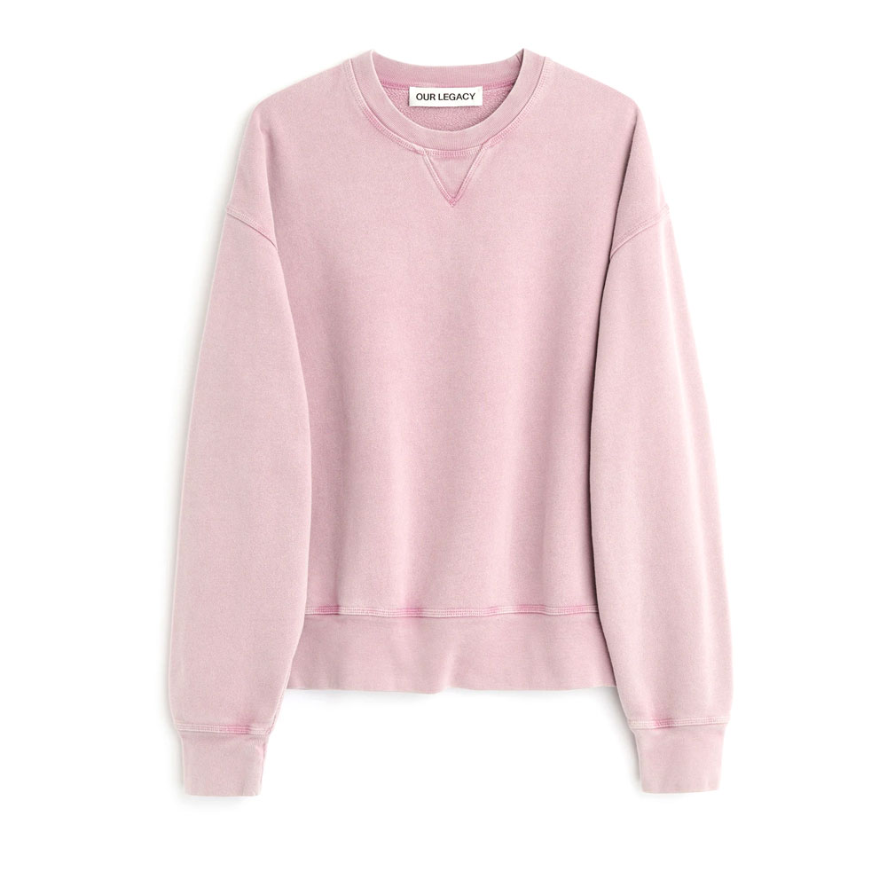 BASE SWEAT GENTLEMENS PINK STAR FLEECE