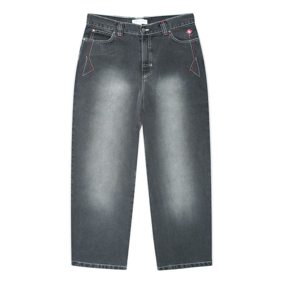CULTURE SLUB PHANTASY JEANS WASHED BLACK