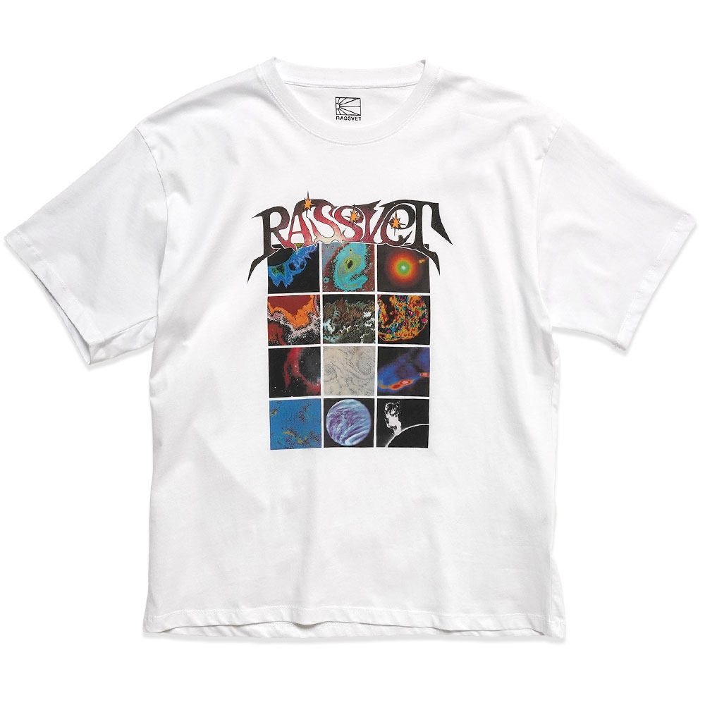 MEN SPACE TSHIRT KNIT WHITE