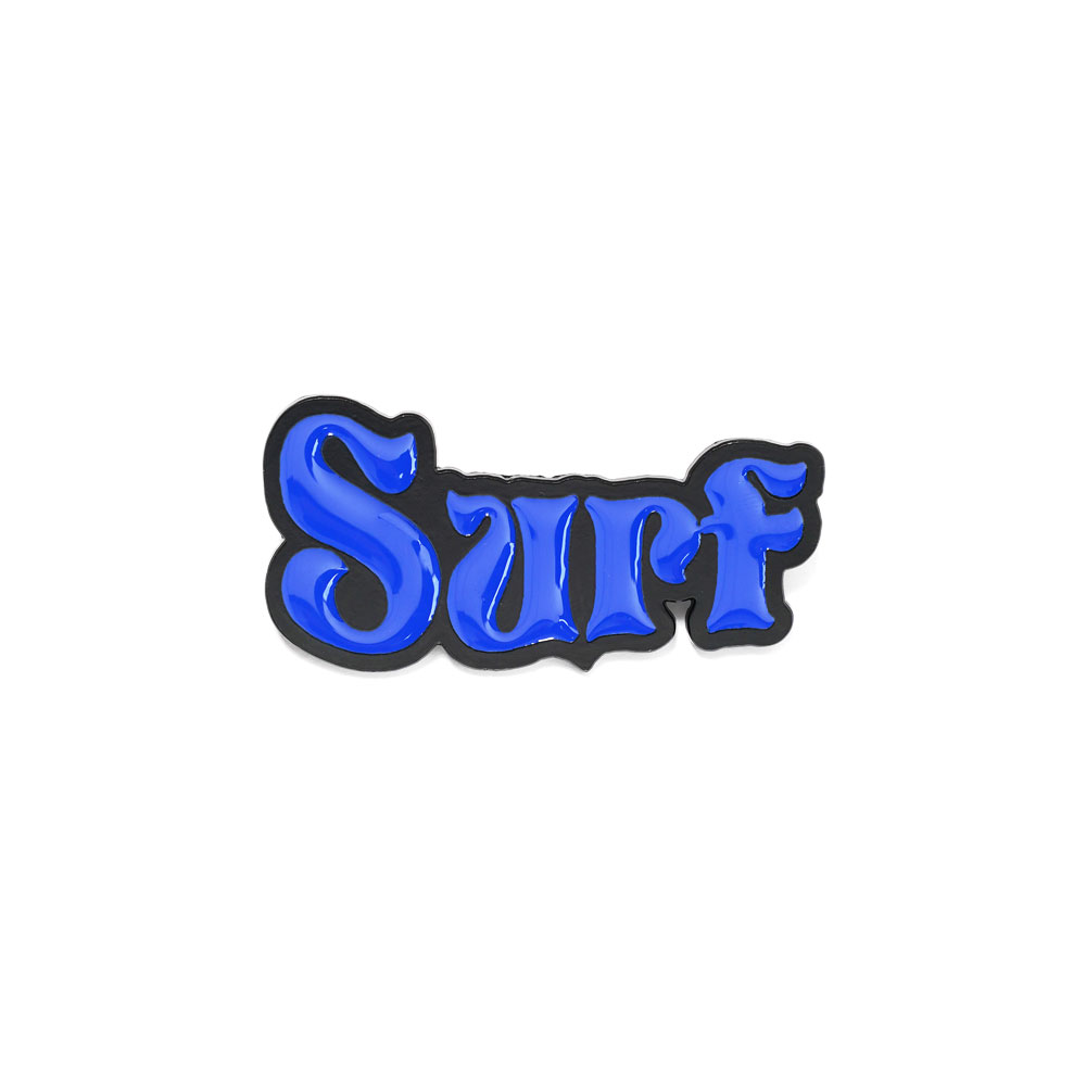 SOFT ENAMEL SURF PIN BLUE