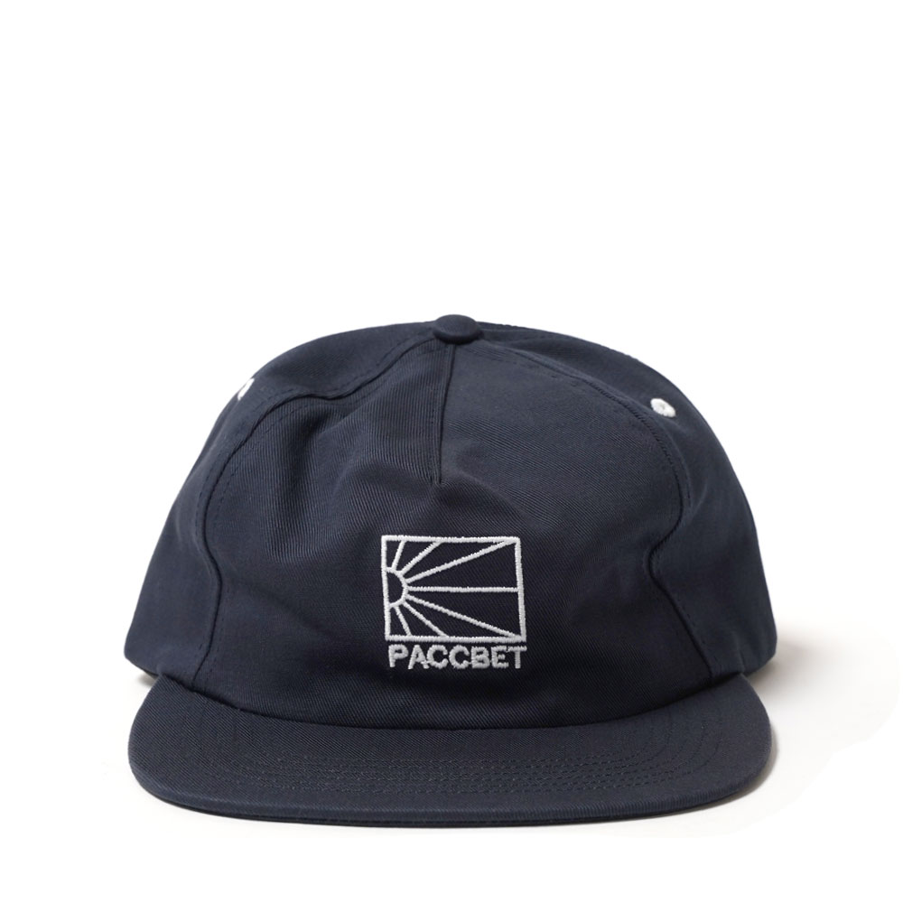 MEN 5-PANEL LOGO CAP WOVEN PACC12K006 NAVY