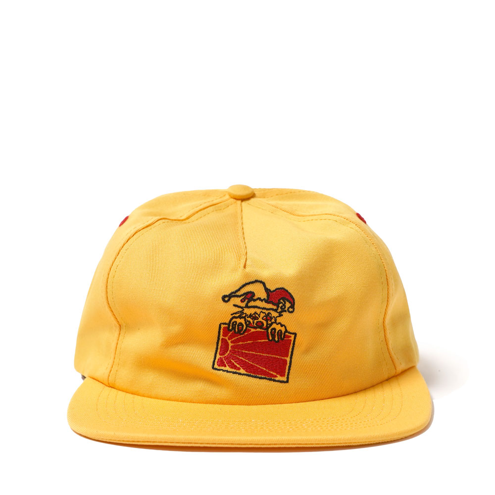 MEN 5-PANEL CLOWN CAP WOVEN PACC12K008 YELLOW