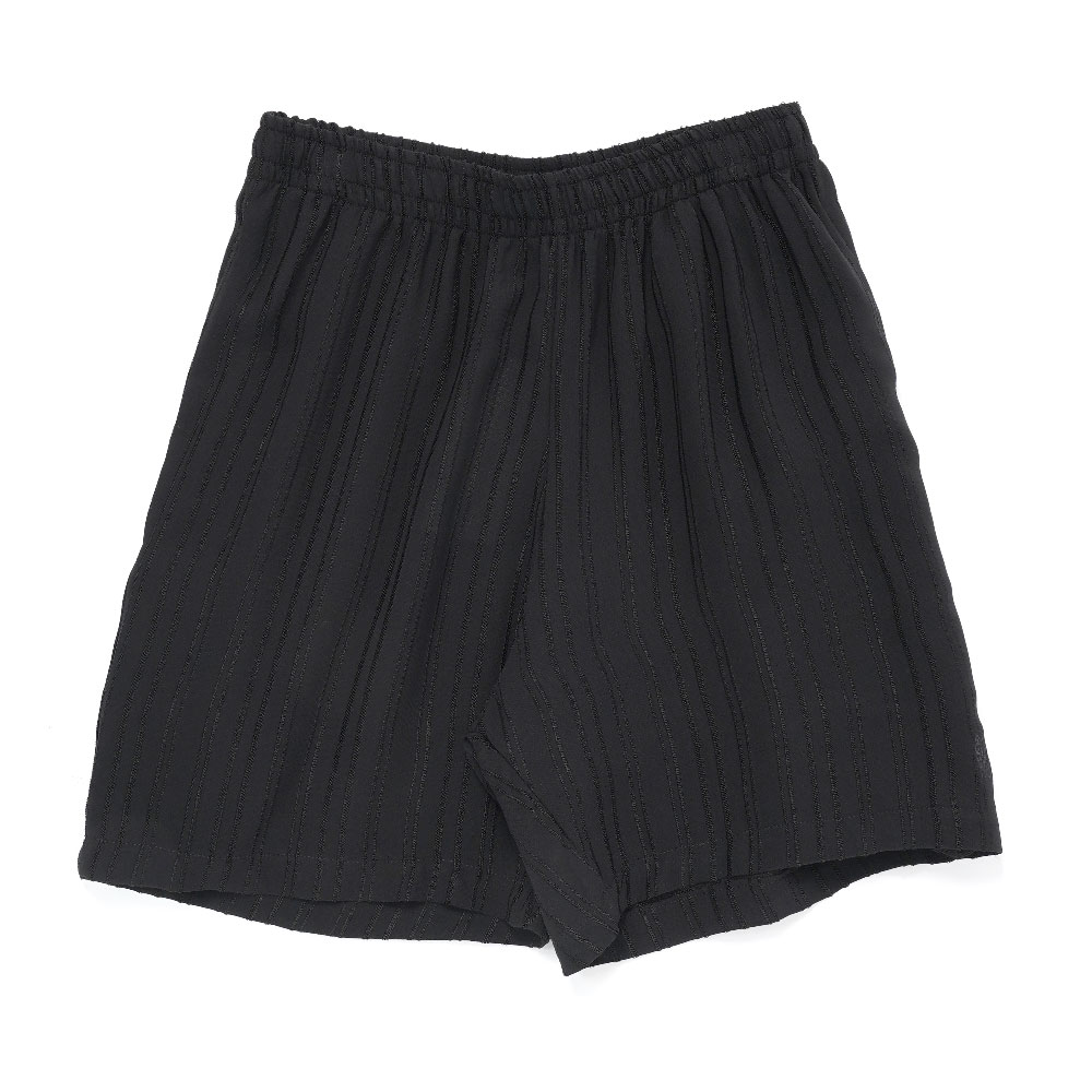 SPORT SHORTS BLACK PIN STRIPE