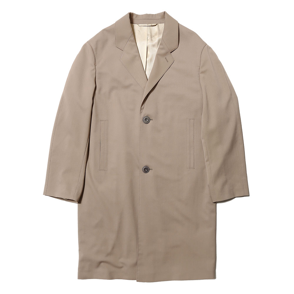 CHESTERFIELD COAT BEIGE GREY