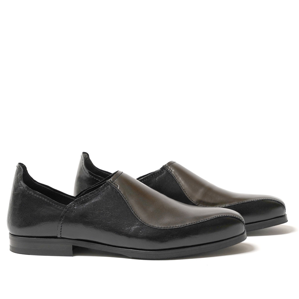 CAB SLIPPER CHROME WALTZ LEATHER