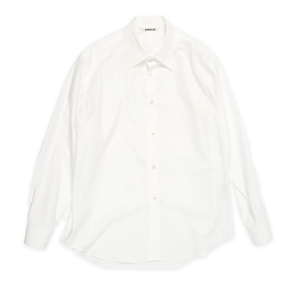 WASHED FINX TWILL SHIRT WHITE