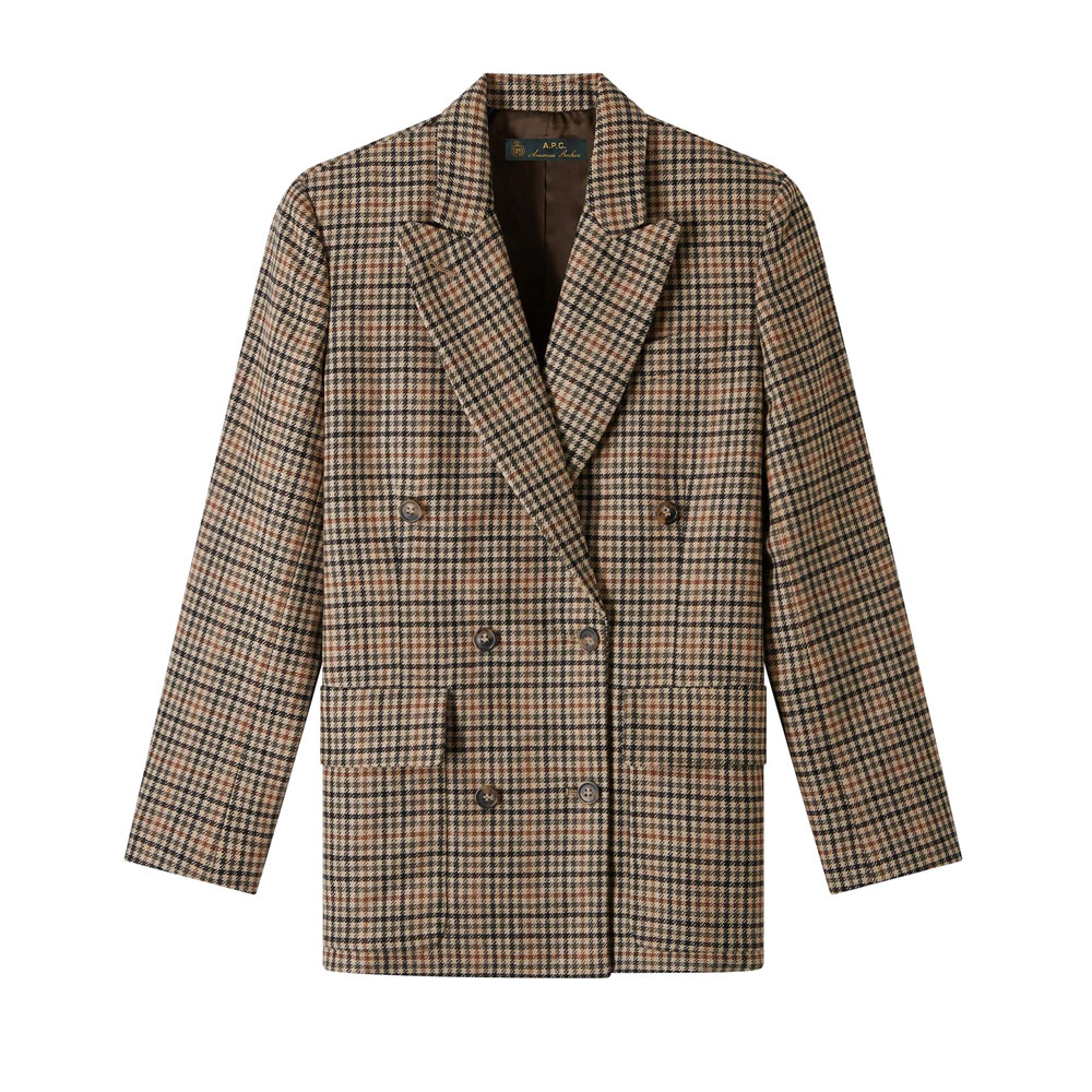 A.P.C×ANASTASIA BARBIERI VALENTINA BLAZER BEIGE