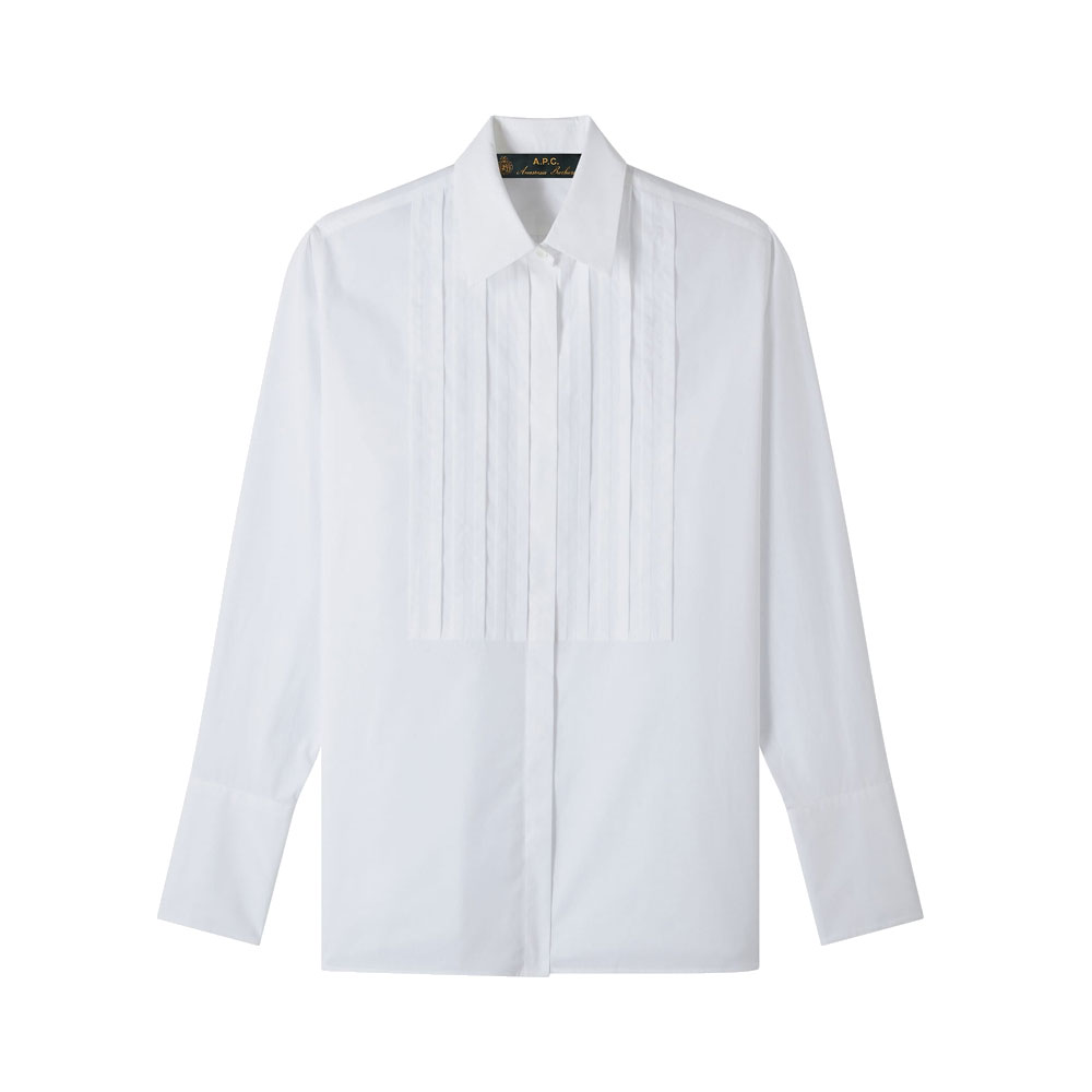 A.P.C×ANASTASIA VALESCA DANTE SHIRT WHITE