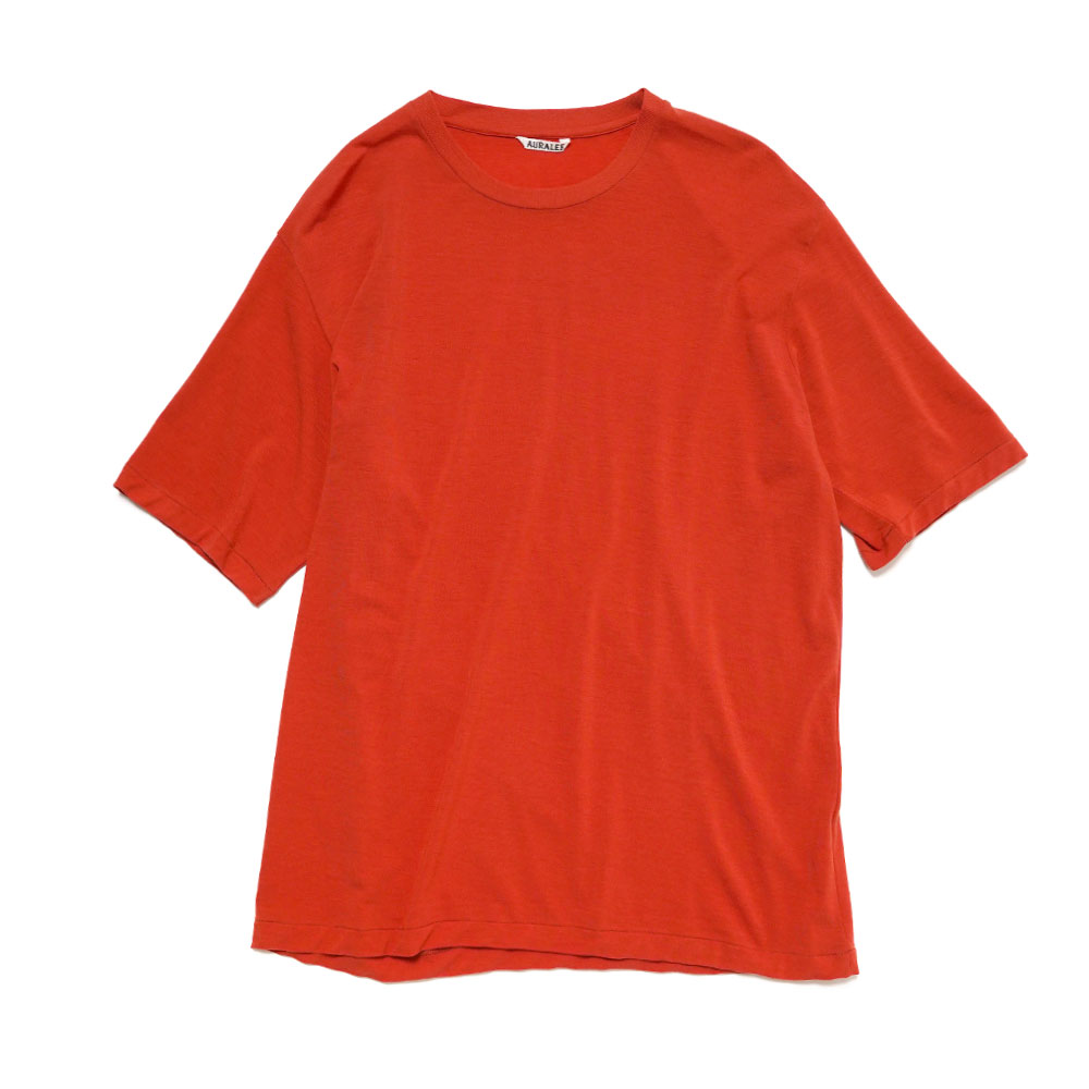 SUPER SOFT WOOL JERSEY TEE RED