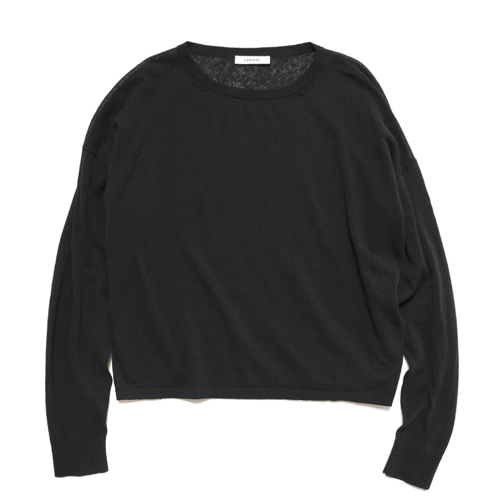 BOXY SWEATER BLACK _