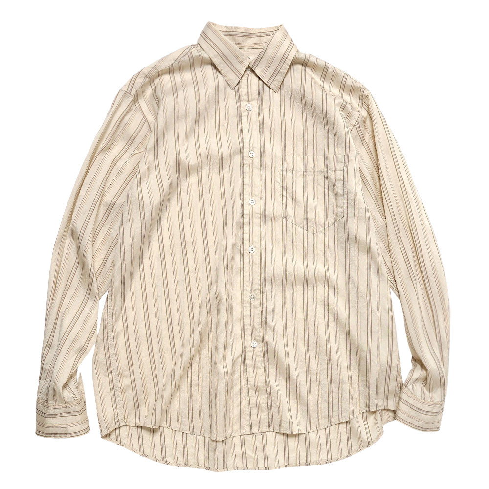 STRIPE SILK SHIRT STRIPE