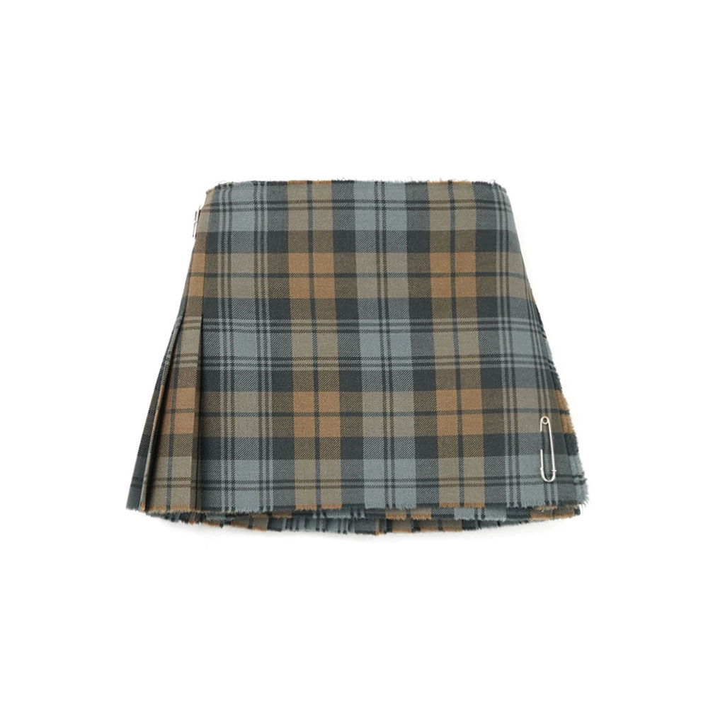 THE PEPLUM KILT BLACK WATCH WEATHERED