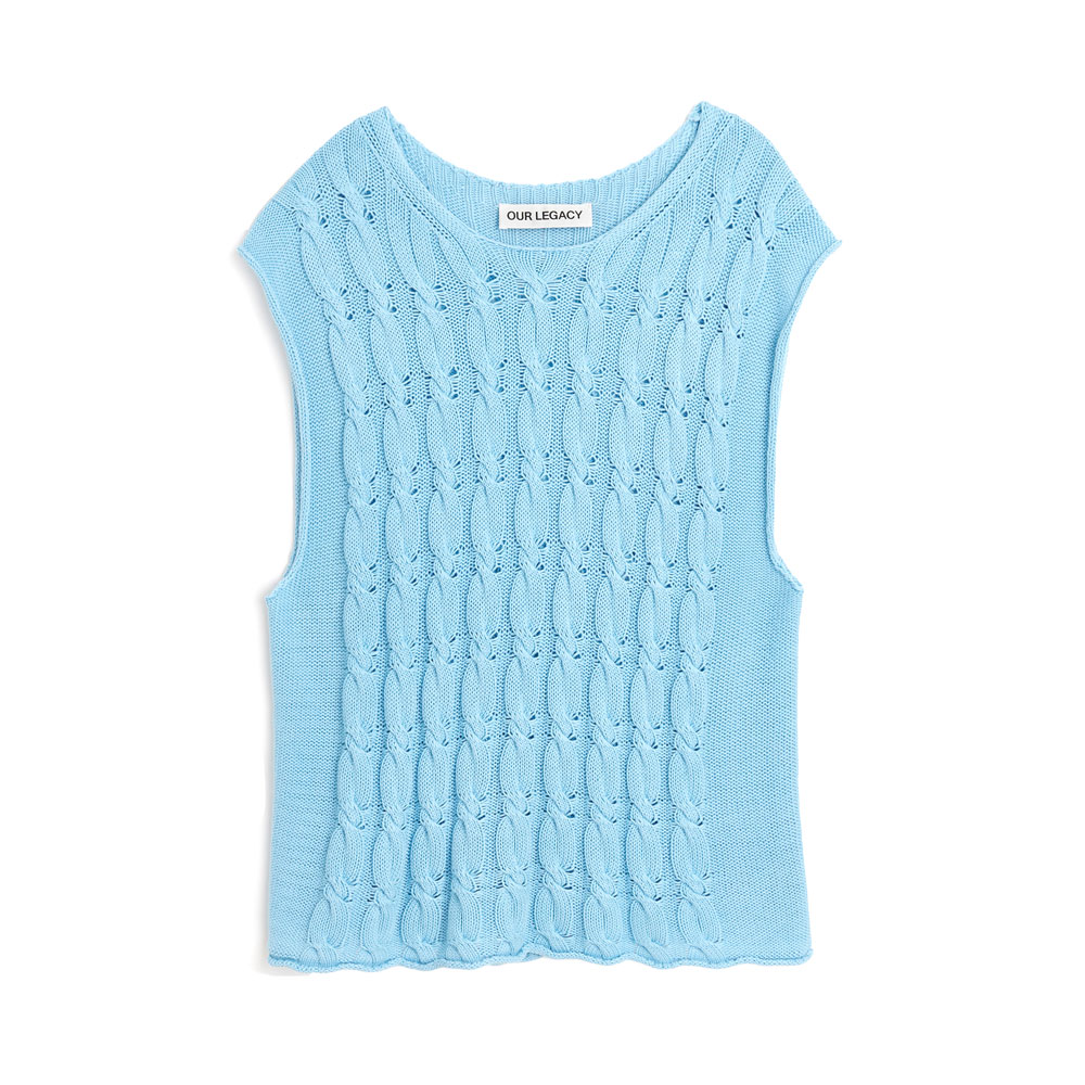 PLEASER TANK NATURAL DYE SKY DRY COTTON