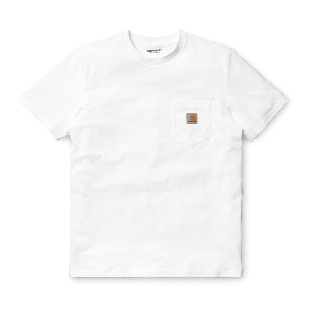 S/S POCKET T-SHIRT WHITE