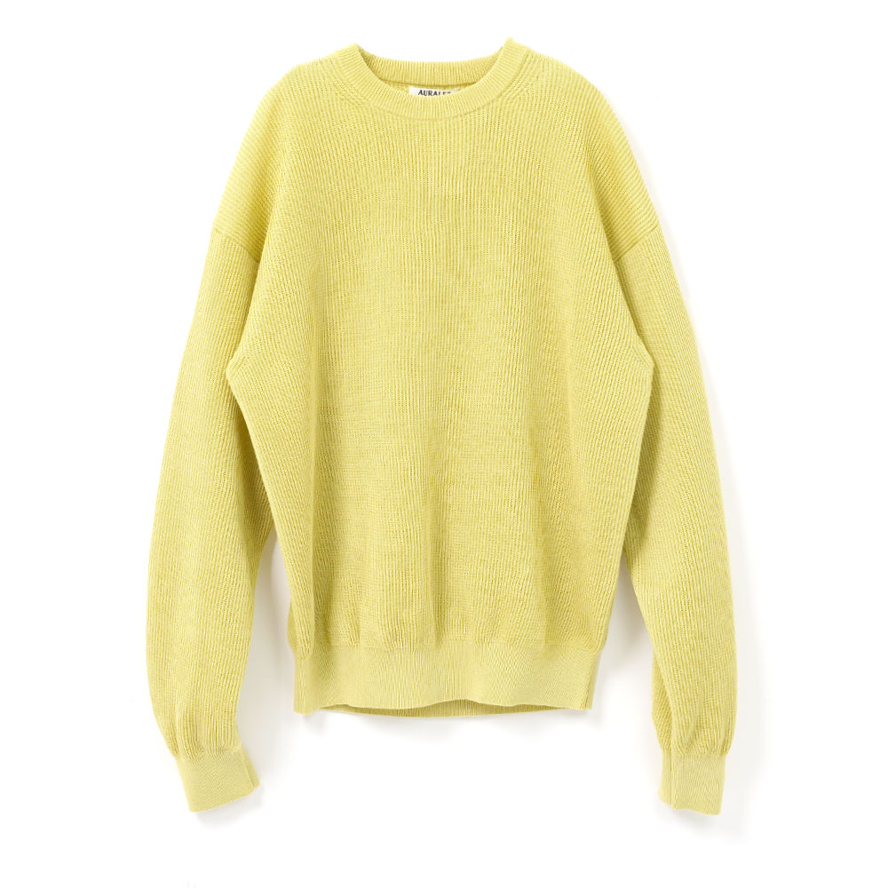 FLAT YARN RIB KNIT P/O A26SP01SY DUSTY YELLOW