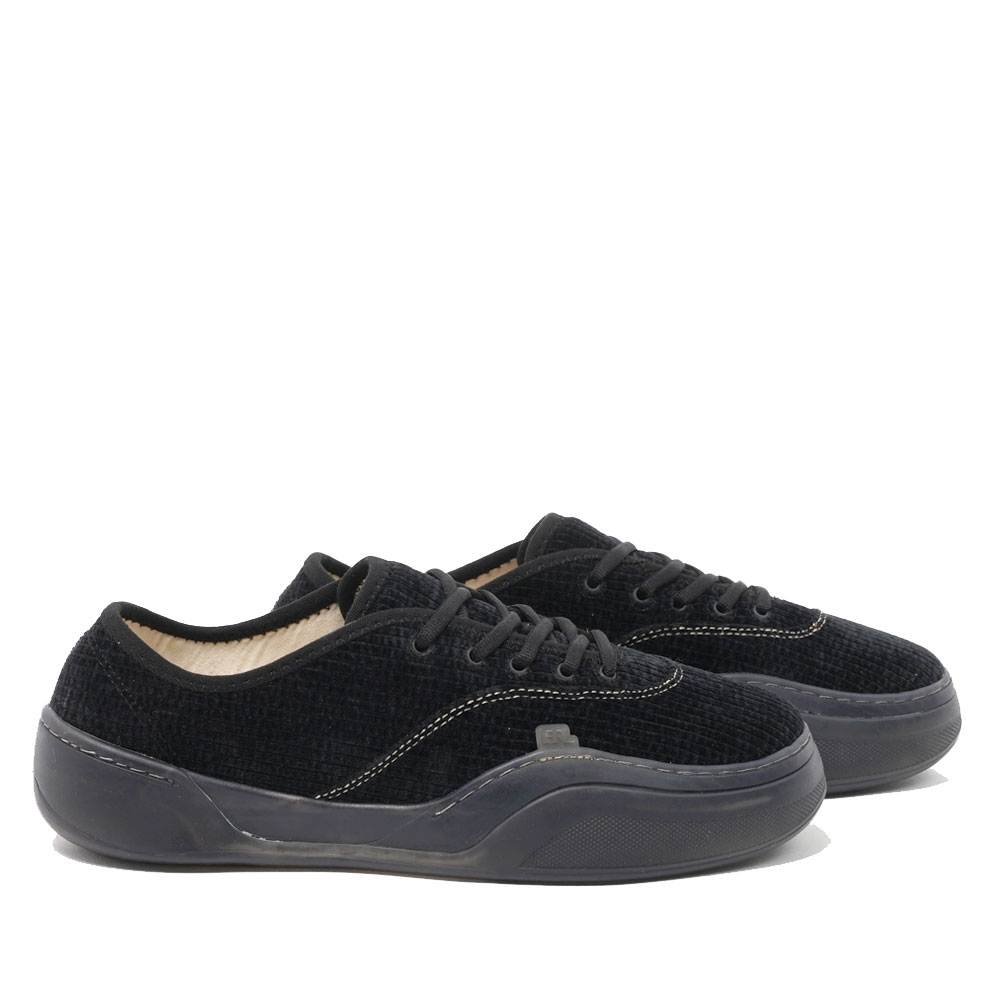 CORDUROY COUPE SNEAKERS DARK BLACK