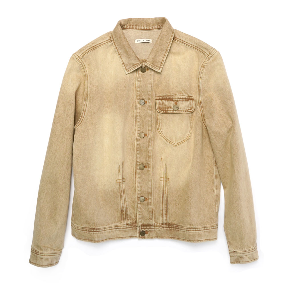DAVID DENIM JACKET LARKIN WASH