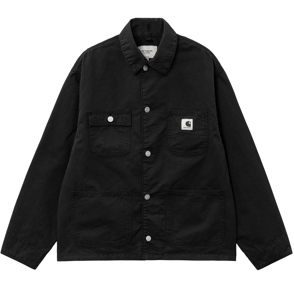W OG MICHIGAN COAT BLACK / BLACK RINSED
