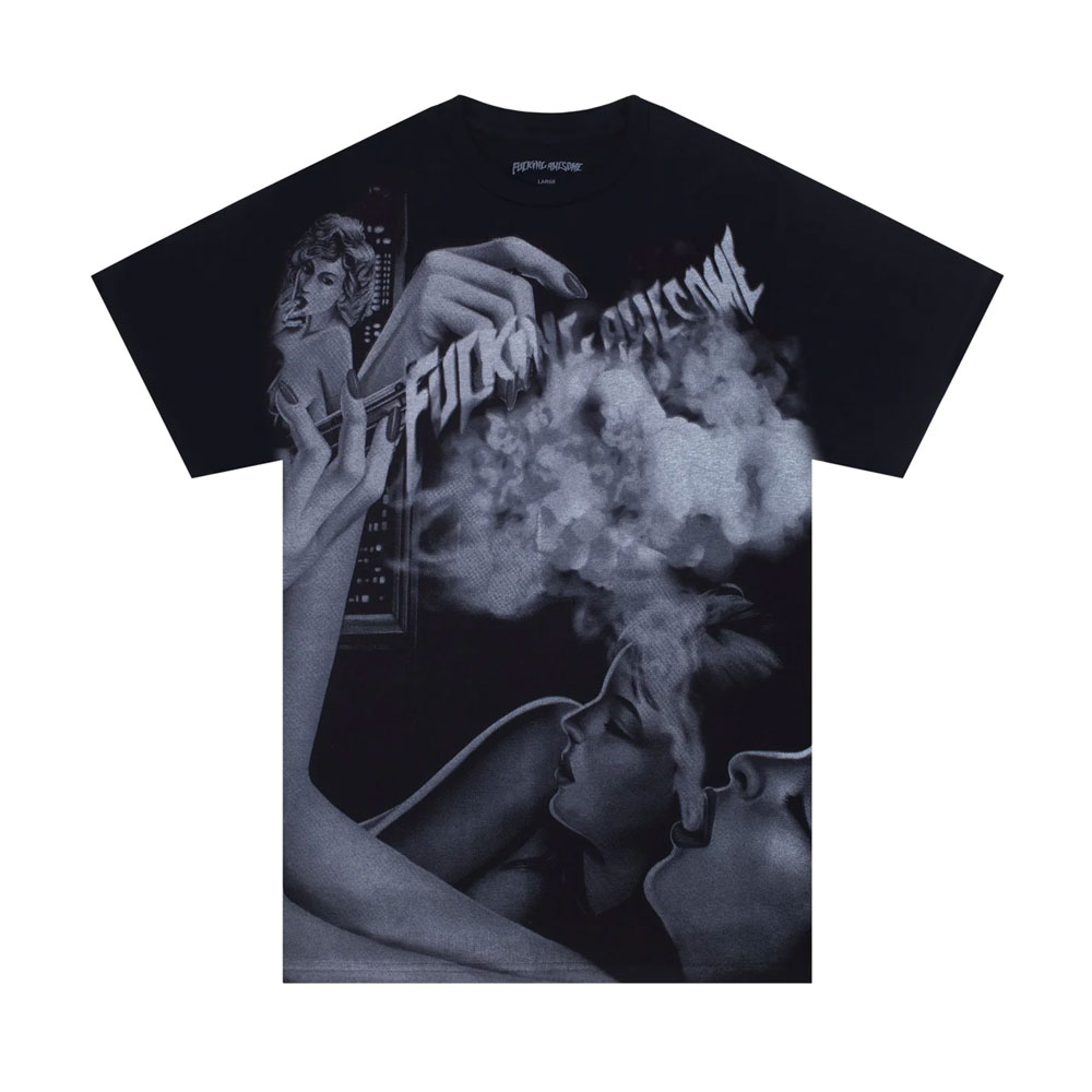 SMOKE TEE BLACK