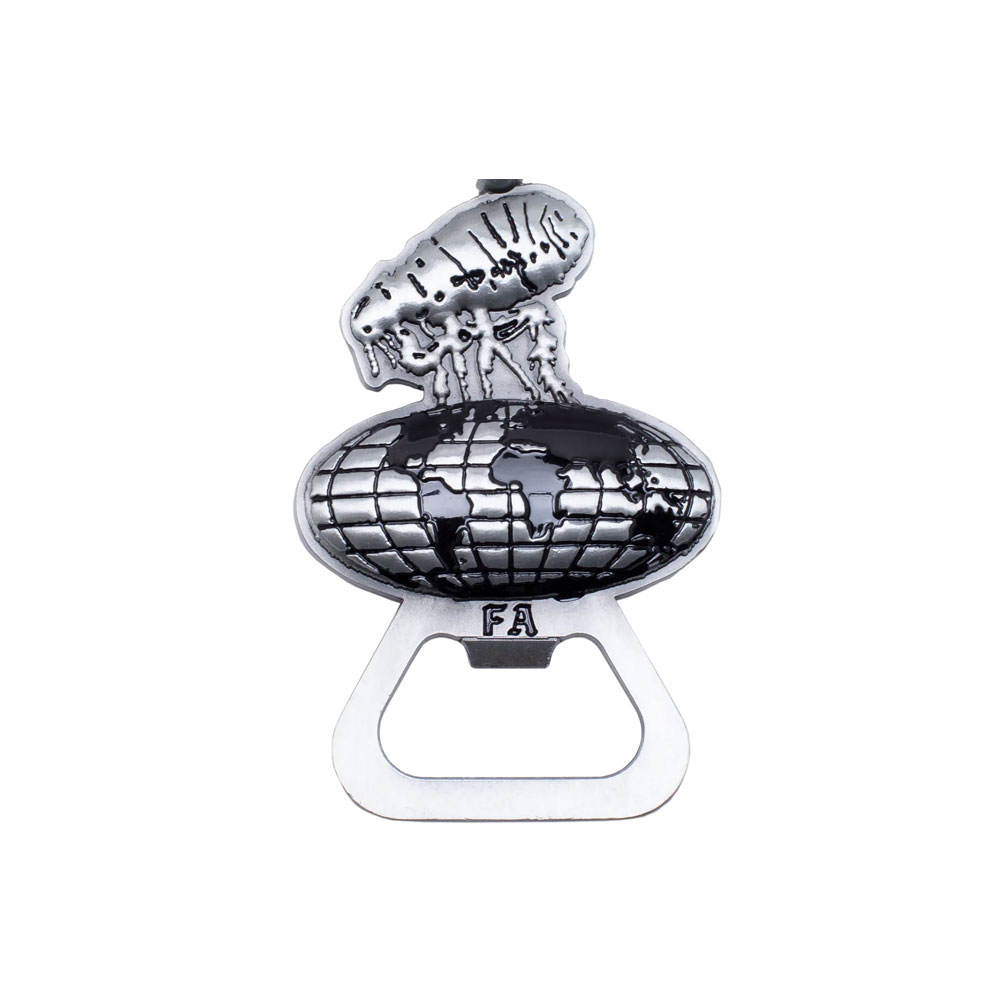 FLEA THE WORLD BOTTLE KEYCHAIN STAINLESS STEEL