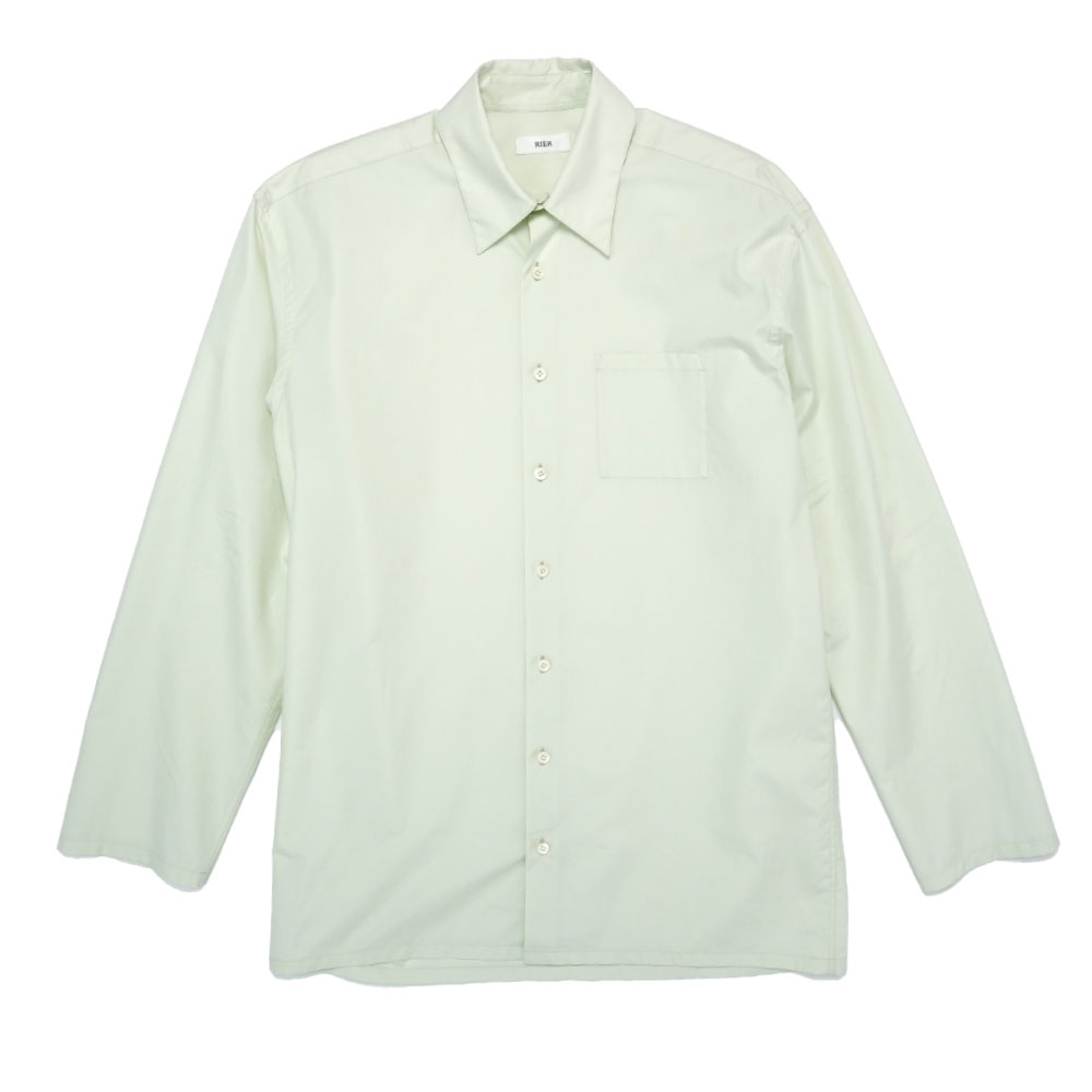 POPLINE SHIRT LINDEN POPLINE