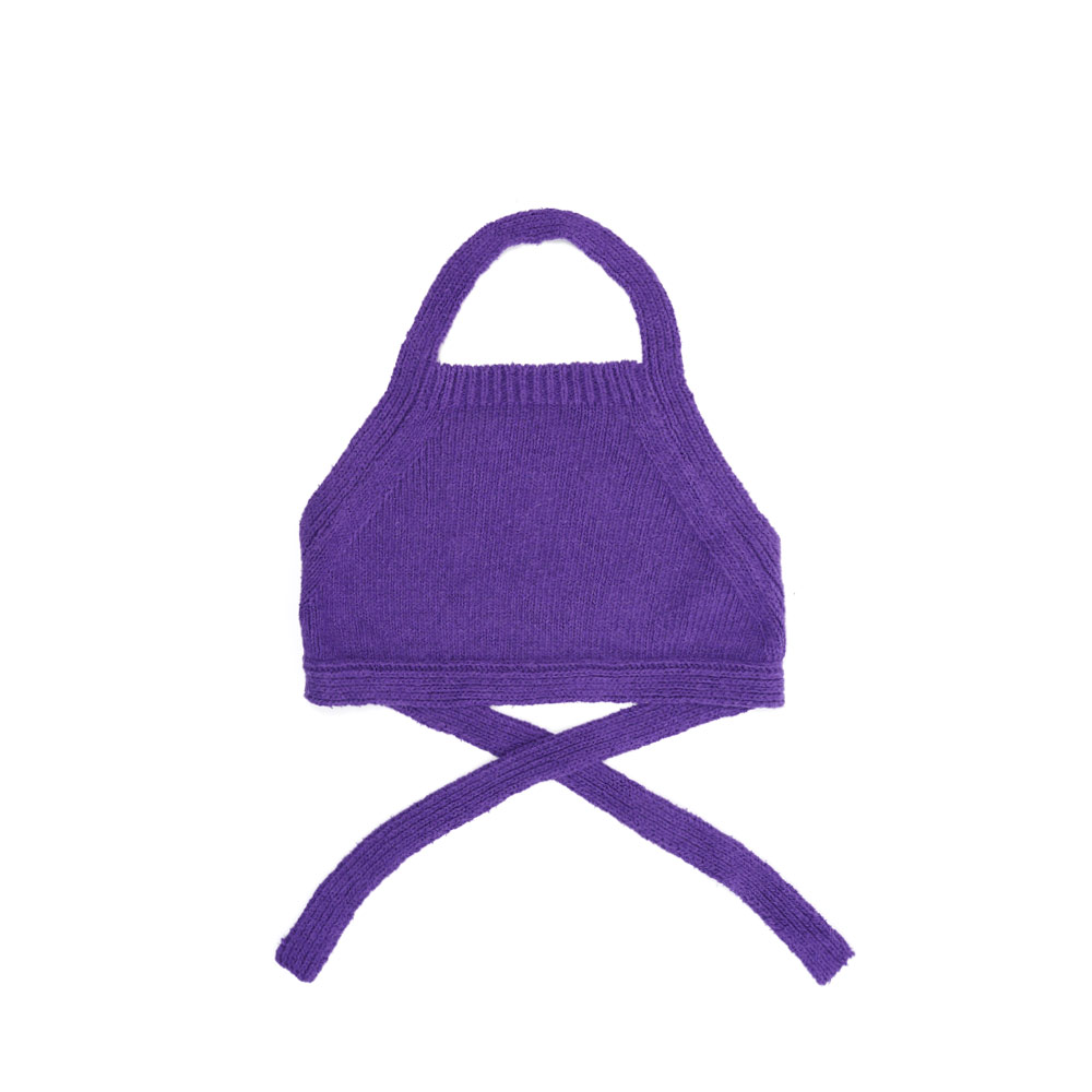KNIT CAMISOLE PURPLE _