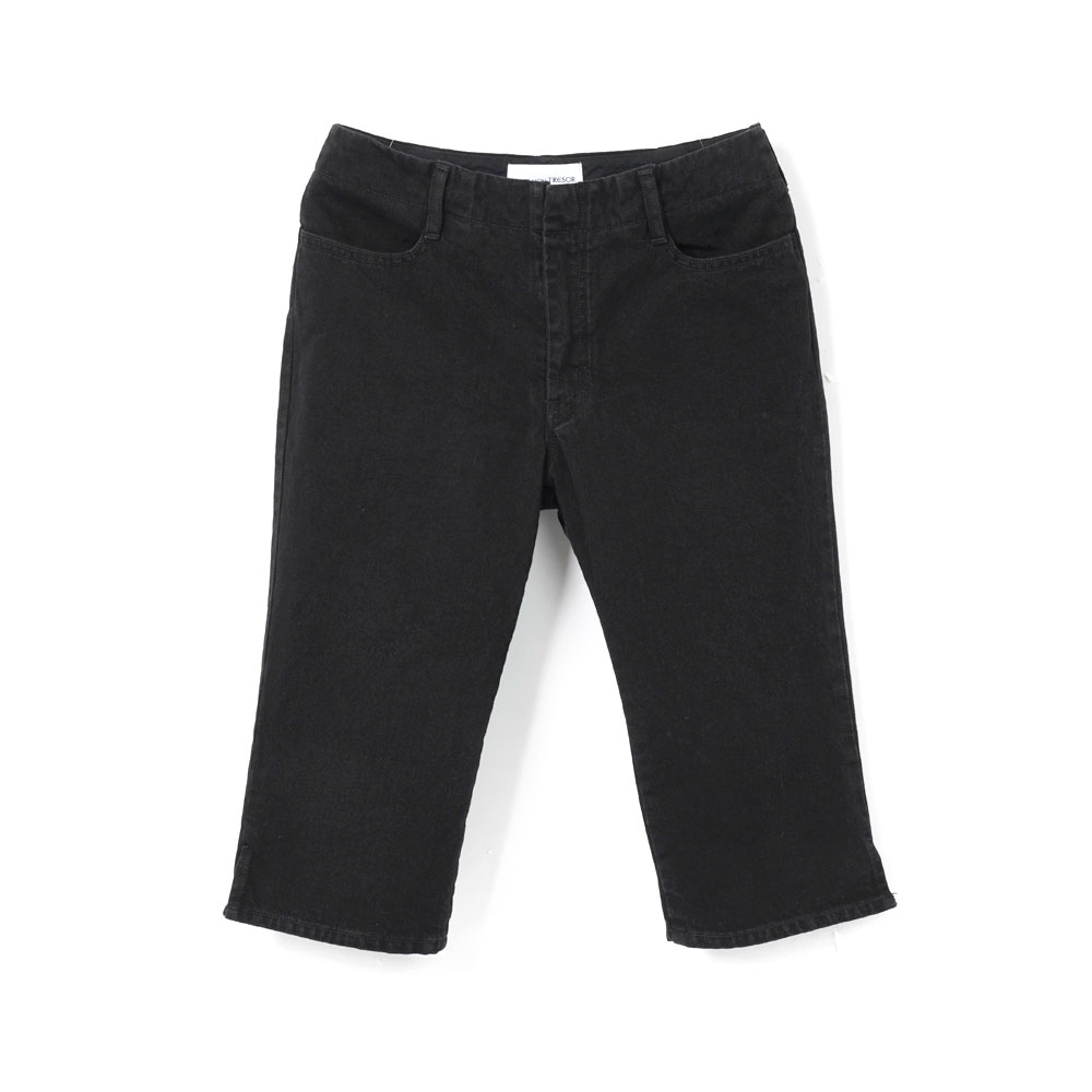 THE HEMATITE JEAN SHORT BLACK