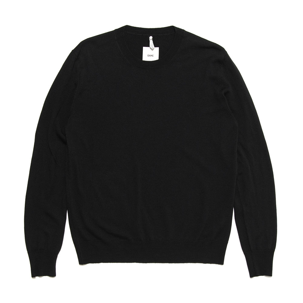 FRAME CREWNECK KNITTED BLACK