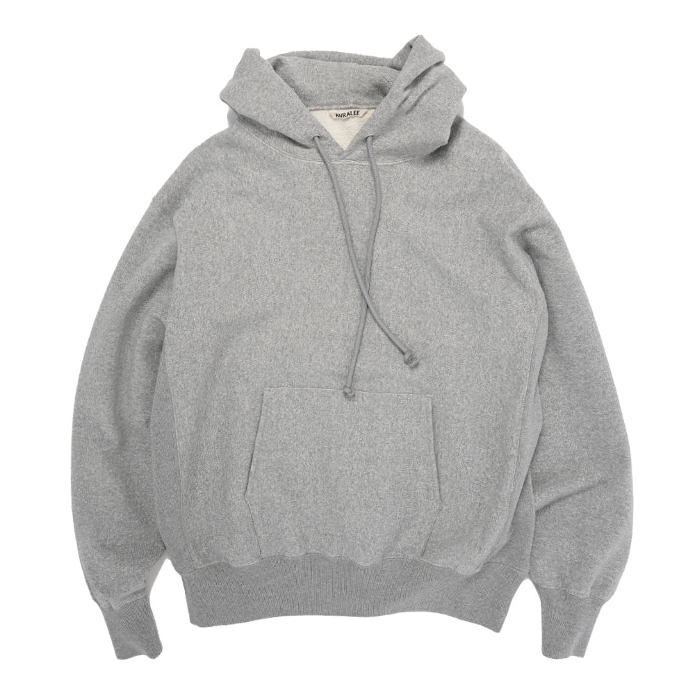 SMOOTH SOFT BD SWEAT P/O PARKA TOP GRAY A25SP01TU