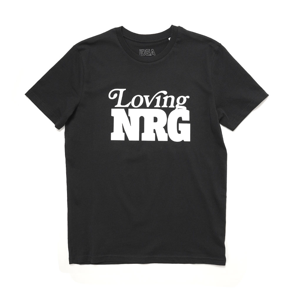 LOVING NRG T-SHIRT BLACK